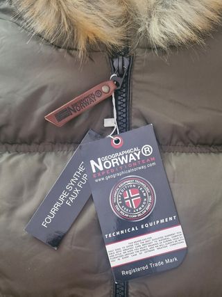 Parka Geographical Norway verde oliva