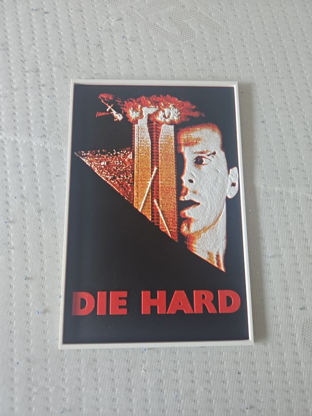 Quadro Die Hard - Stampa 3D