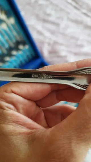 Cubertería Ribera,Gallo,acero inoxidable  87piezas