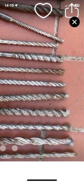 12 Brocas de Demolición