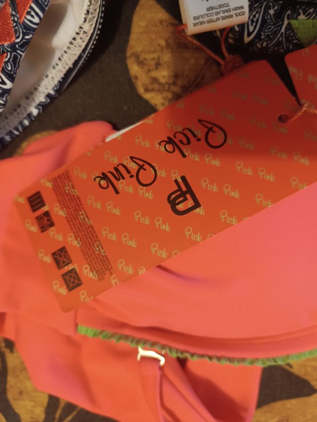 Bikini Pick Pink - 2 piezas T.S/XS