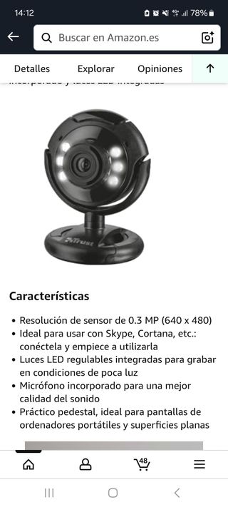 Altavoces NGS + Webcam Trust