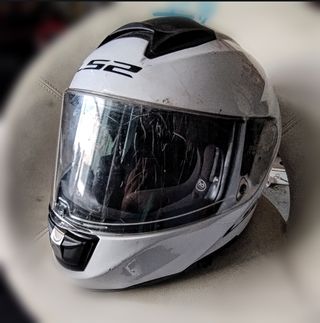Casco LS2 blanco
