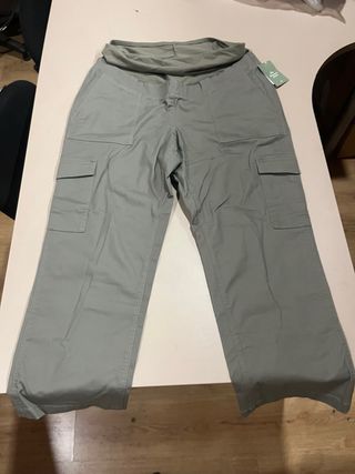 Pantalones Cargo premamá XL 