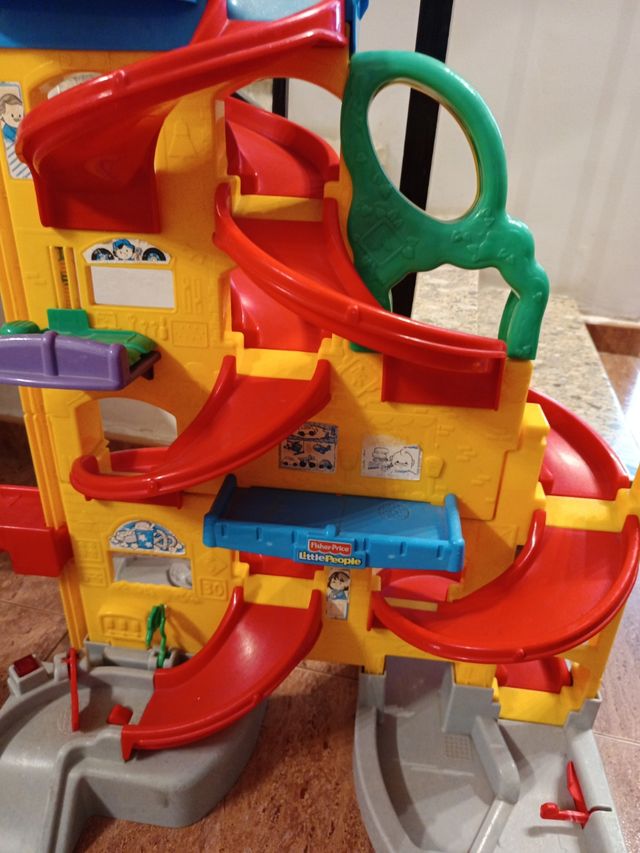 Pista Coches Fisher Price Little People