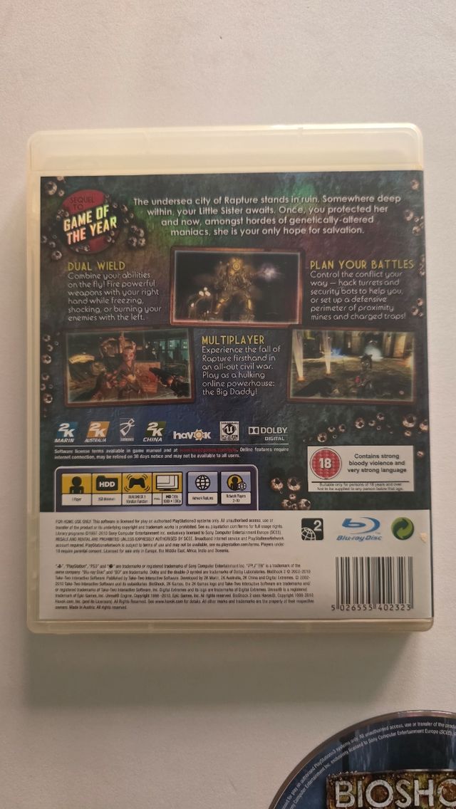 Bioshock 2 PS3 (PlayStation 3)
