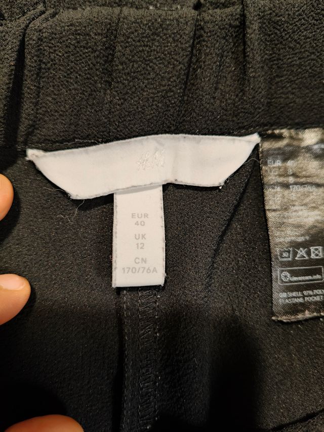 Pantaloni leggeri H&M neri