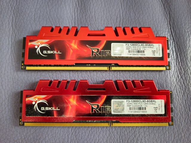 RAM G.Skill Ripjaws X 8GB (2x4GB)