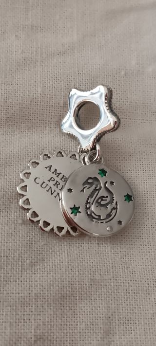 Charm Serpiente Plata