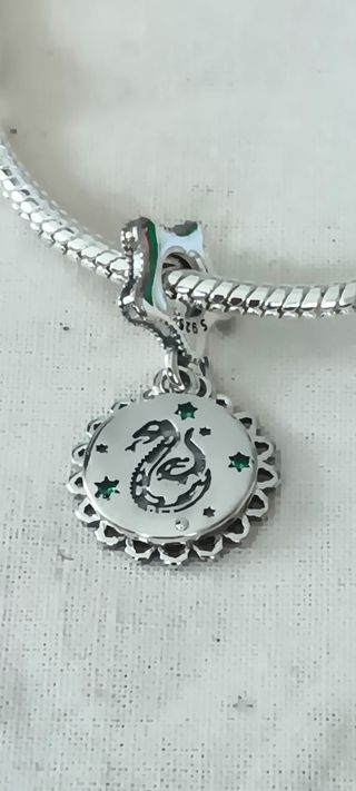 Charm Serpiente Plata