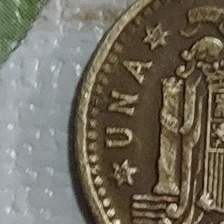 Moneda 1 Peseta Franco 1966