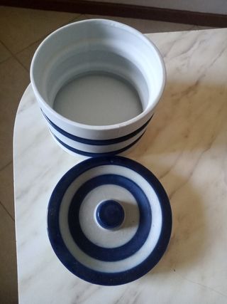 Barattolo Ceramica Vintage Biscuit