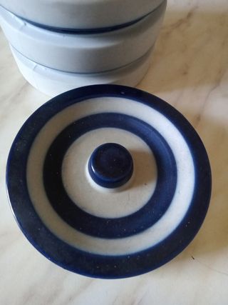 Barattolo Ceramica Vintage Biscuit