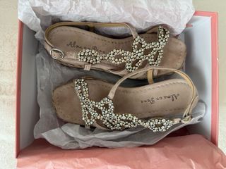 Sandalias Alma en Pena beige