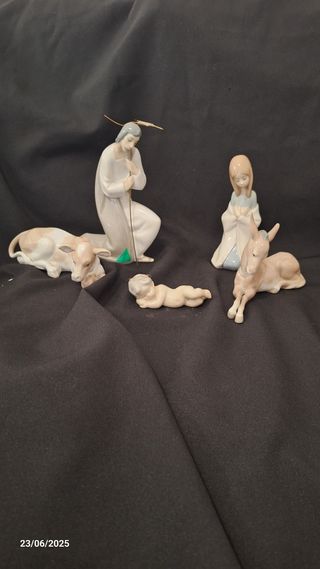 Pesebre nacimienyo misterio Lladró Porcelana