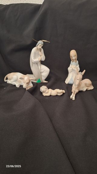 Pesebre nacimienyo misterio Lladró Porcelana