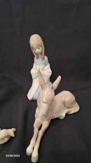 Pesebre nacimienyo misterio Lladró Porcelana