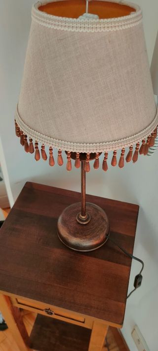 Mesita auxiliar madera marrón