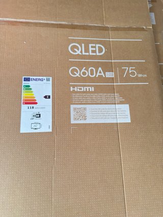 TV Samsung QLED 4k 75"