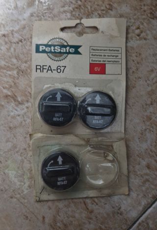 Pilas PetSafe RFA-67 (6V)