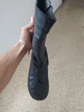 Botas El Brazo Piel Negras 37
