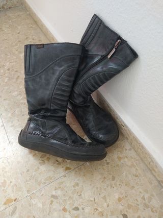 Botas El Brazo Piel Negras 37