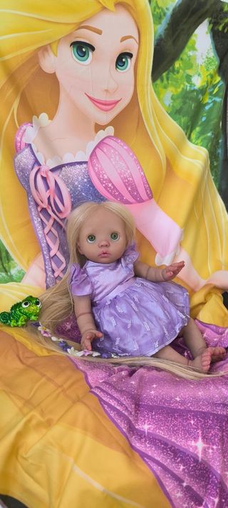 Muñeca reborn Rapunzel