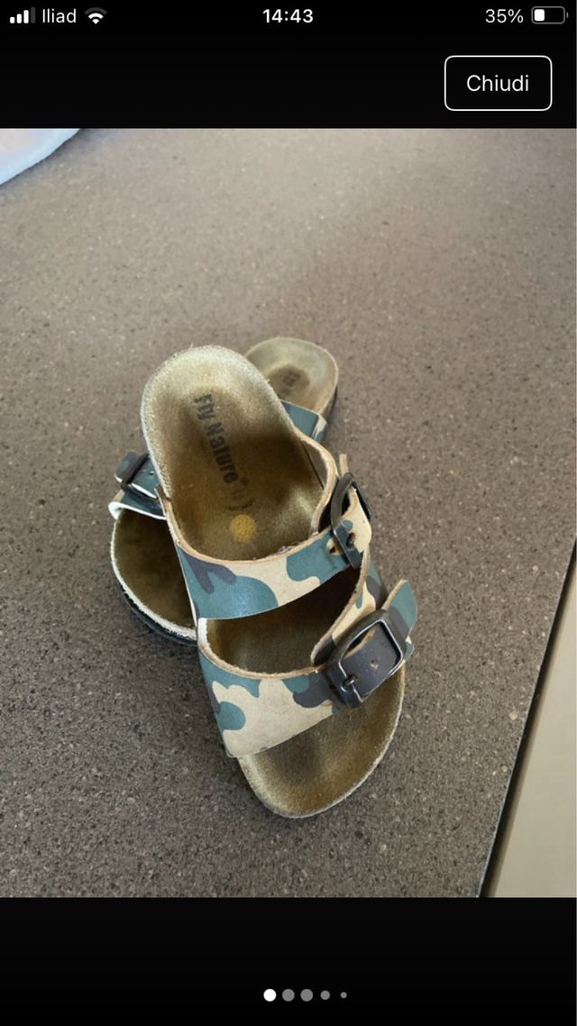 Ciabattine Fly Flot pelle 25