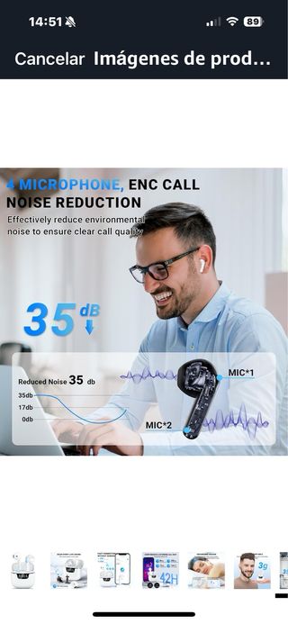 Auriculares inalámbricos Bluetooth 5.4