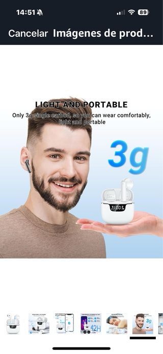 Auriculares inalámbricos Bluetooth 5.4