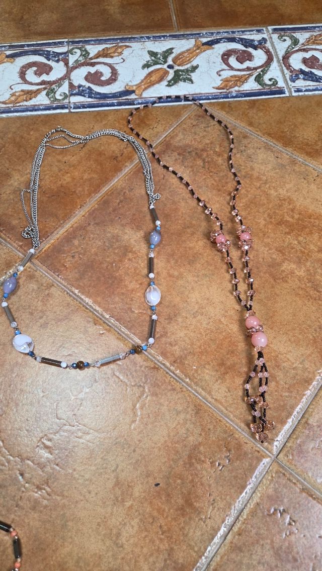 8 Collares multicolor