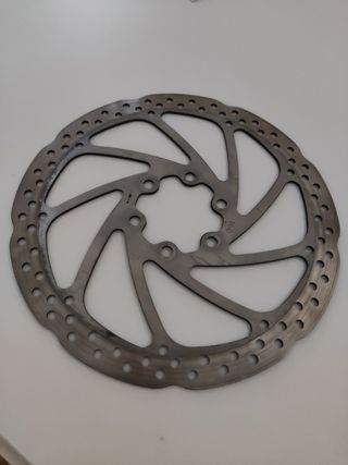 Disco freno bici 160mm. 6 tornillos
