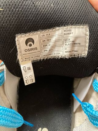 Osiris Script - Zapatos skate EU46