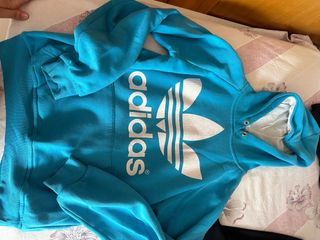 Sudadera Adidas turquesa