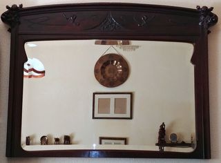 Espejo antiguo estilo castellano