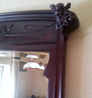 Espejo antiguo estilo castellano