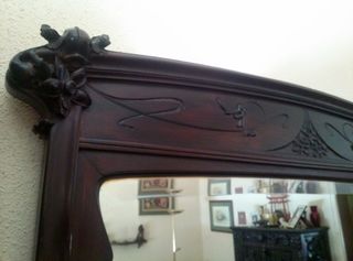 Espejo antiguo estilo castellano