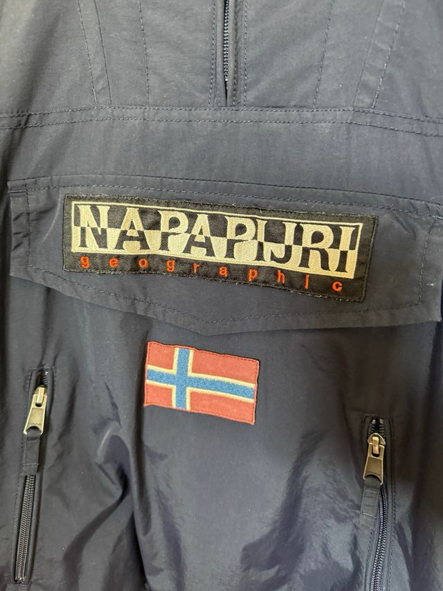 Chaqueta Napapijri azul talla S y M