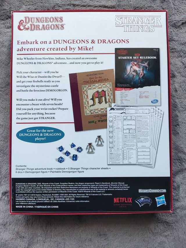 D&D Stranger Things Starter (ingles)