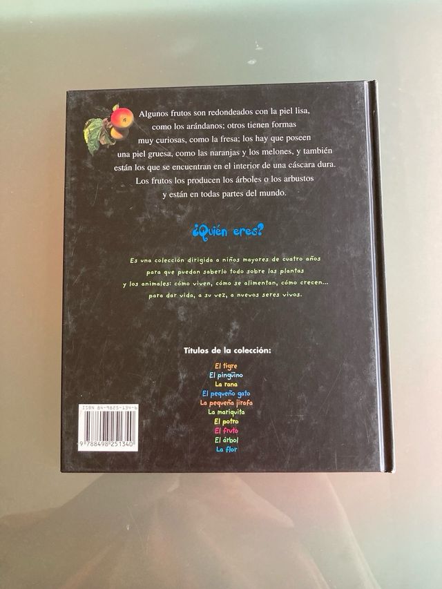 Libros lectura infantiles.  El fruto ¿Quién eres?