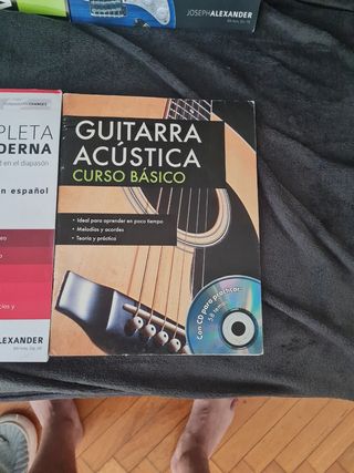 Libros Guitarra: Métodos Acústica & Eléctrica