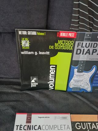 Libros Guitarra: Métodos Acústica & Eléctrica