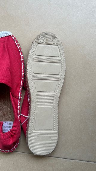 Alpargatas rojas - Talla 39