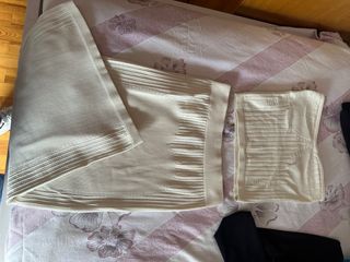 Conjunto Bershka beige mujer