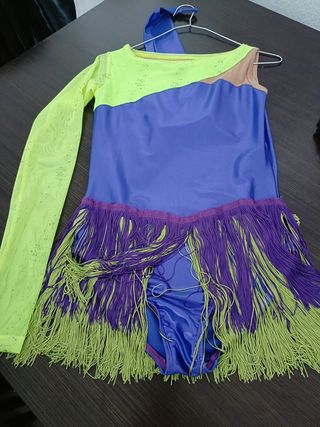 Mallots patinaje: azul y morado