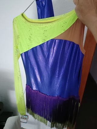 Mallots patinaje: azul y morado