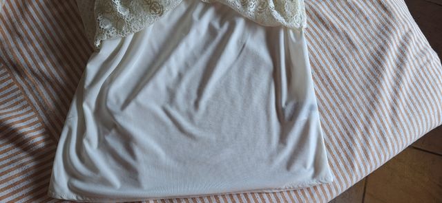 Vestito pizzo bianco estivo