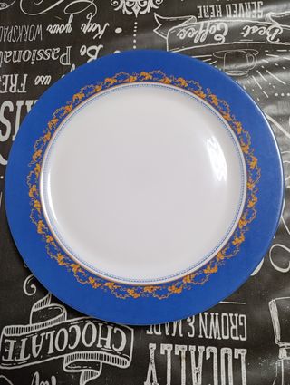 Set 5 piatti ceramica