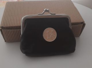 Portamonete F.lli Forni nero