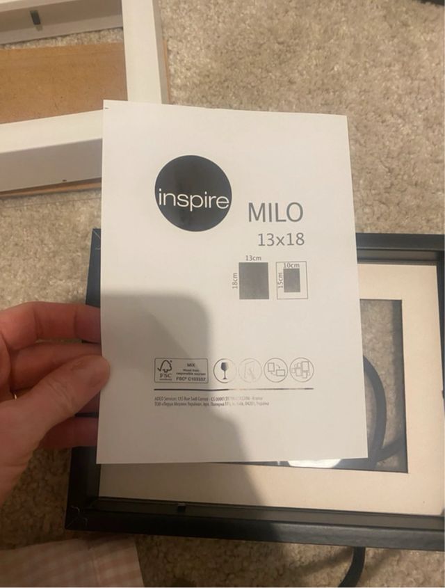 Marcos fotos Milo 13x18cm - Inspire
